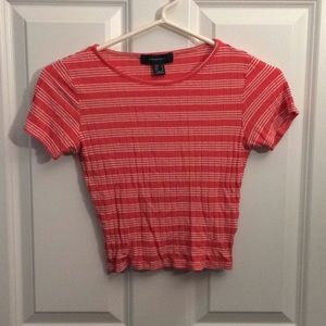 stripped crop top